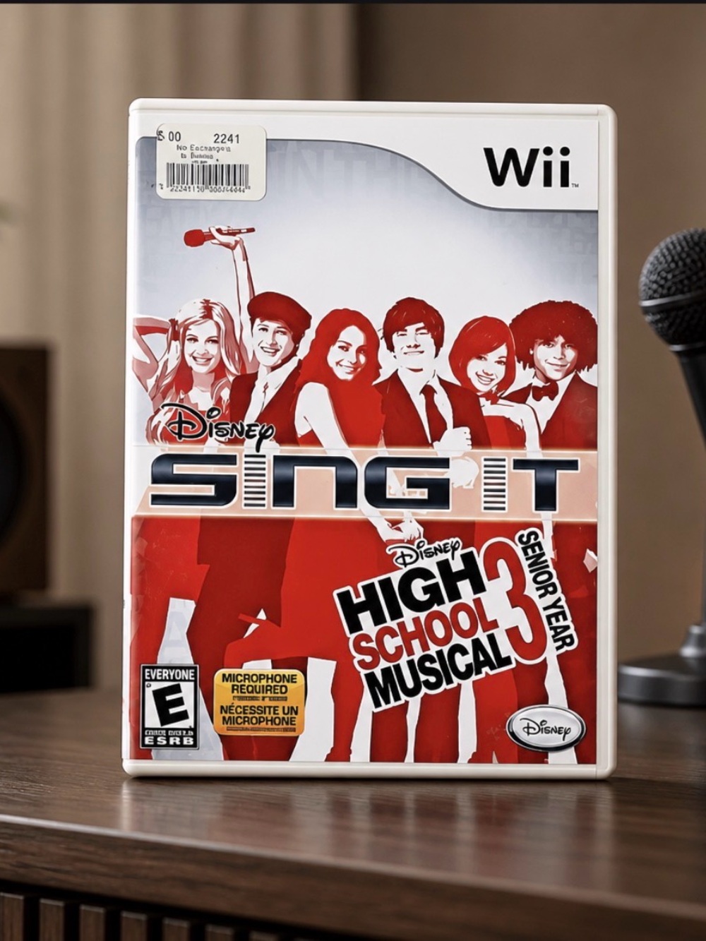 Disney Wii Sing it High School Musical 3